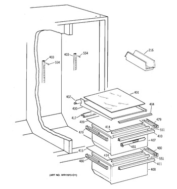 Diagram for TFX25JRBAAA