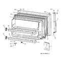 Diagram for 1 - Freezer Door