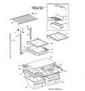 Diagram for 4 - Shelf Parts