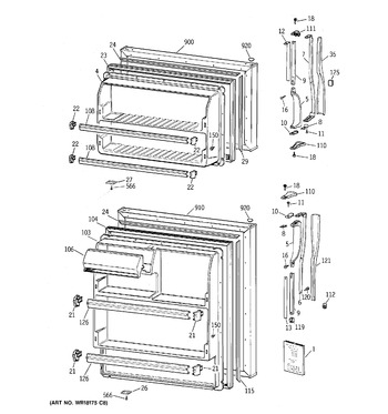 Diagram for CTX14CAZFLWH