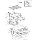 Diagram for 4 - Shelf Parts