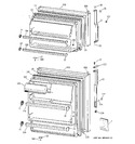 Diagram for 1 - Doors