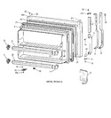 Diagram for 1 - Freezer Door