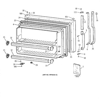 Diagram for CTX21HABBRWW