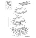 Diagram for 4 - Shelf Parts