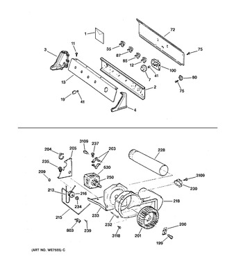 Diagram for DPSR473EW0AA