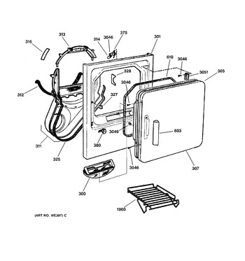 Diagram for DPSR473EW0AA