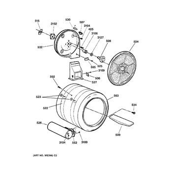 Diagram for DPSF505GW0AA