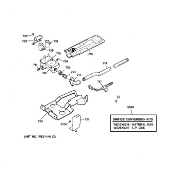 Diagram for DPSF505GW0AA