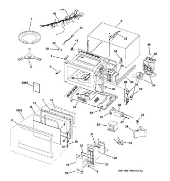 Diagram for JE1650WA01