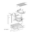 Diagram for 4 - Shelf Parts