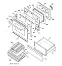 Diagram for 3 - Door & Drawer Parts