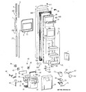 Diagram for 1 - Freezer Door