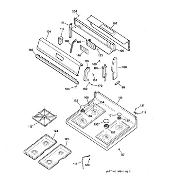 Diagram for JGBS23BEW1AD