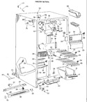 Diagram for 2 - Freezer Section