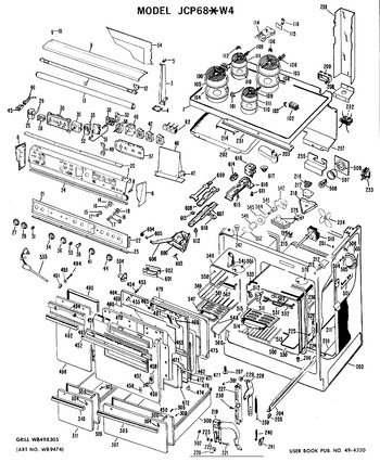 Diagram for JCP68*W4