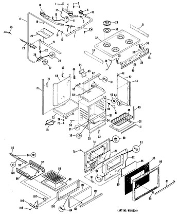 Diagram for JGHC60GEH3