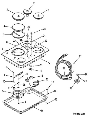 Diagram for JP332L1BG