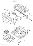 Diagram for 2 - Cooktop