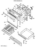 Diagram for 4 - Door & Drawer Parts