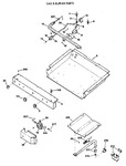 Diagram for 1 - Gas & Burner Parts