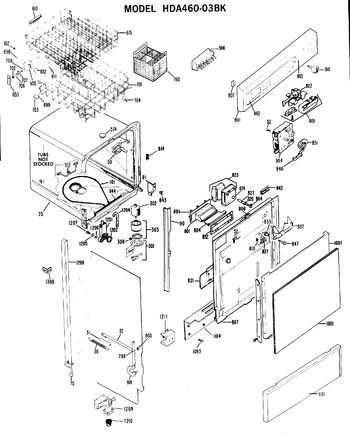 Diagram for HDA460-03BK