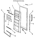 Diagram for 1 - Refrigerator Door