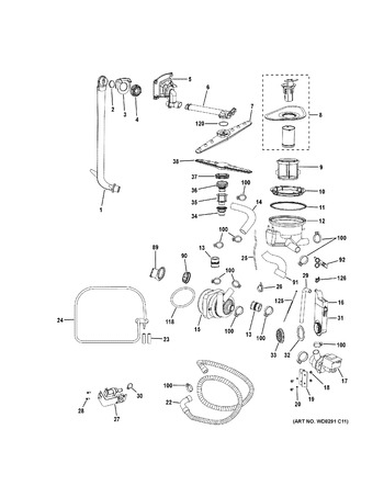 Diagram for QDT125SSK0SS