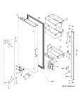 Diagram for Fresh Food Door - Lh