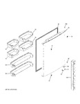 Diagram for Fresh Food Door