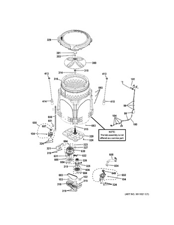 Diagram for GTW680BSJ4WS