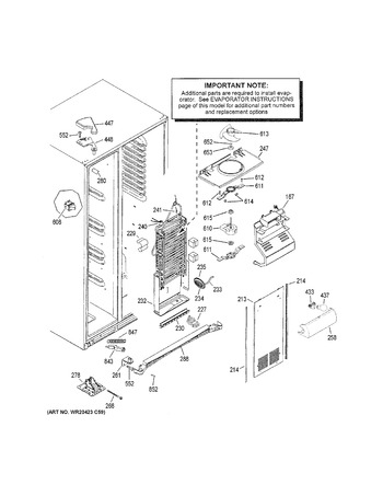 Diagram for GSS25LSLECSS