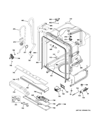 Diagram for GDT625PSJ4SS