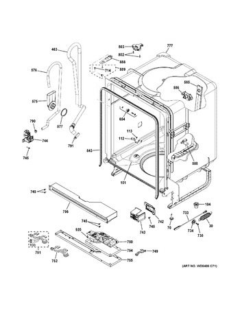 Diagram for GDF510PGJ4WW