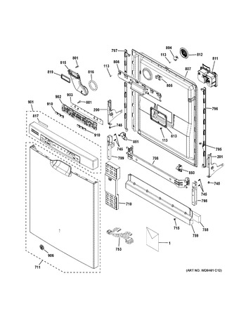 Diagram for GDF620HGJ4WW