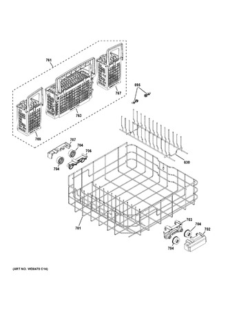 Diagram for GDF620HGJ4WW