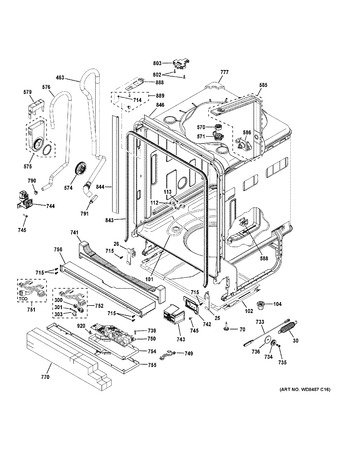 Diagram for GDT655SSJ2SS