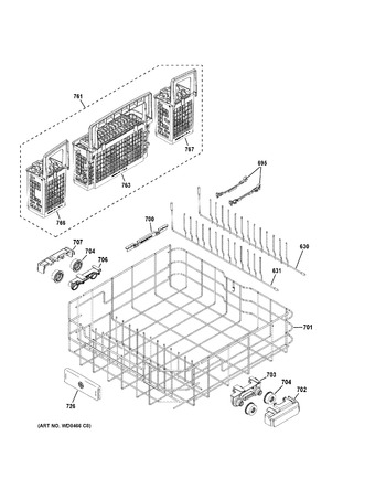 Diagram for GDT655SSJ2SS