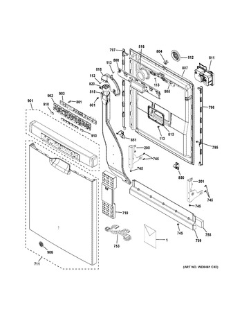 Diagram for GDF650SSJ2SS