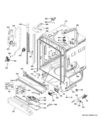 Diagram for GDF650SSJ2SS