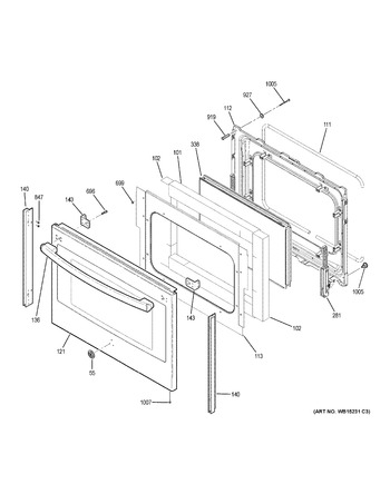 Diagram for PB960SJ4SS