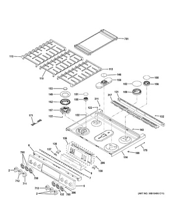 Diagram for PGS960EEL1ES