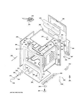 Diagram for JB255DJ3WW