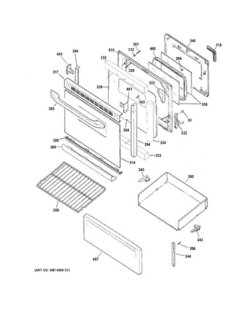 Diagram for JB255DJ3WW