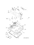 Diagram for Control Panel & Cooktop