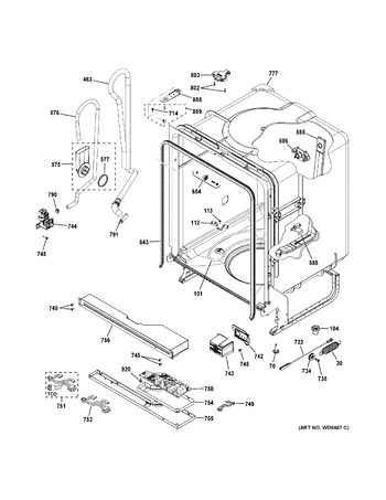 Diagram for GDF510PGJ5BB