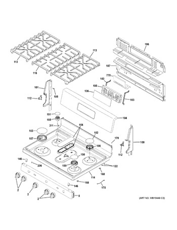 Diagram for JGB660DEJ3WW