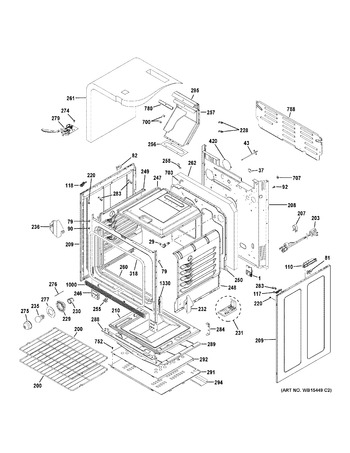 Diagram for JGB660DEJ3WW