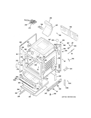 Diagram for JGB635DEK2WW