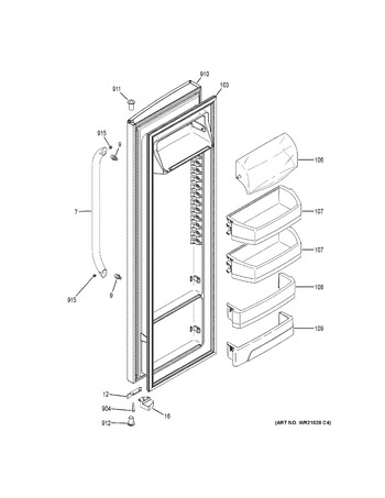 Diagram for HSS25ATHHCWW